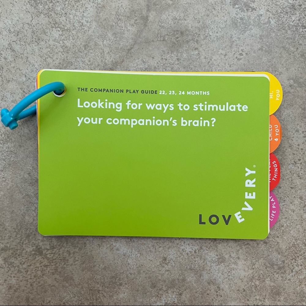 NEW - Lovevery Play Guide Months 22, 23, 24